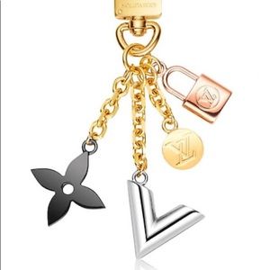 Used Louis Vuitton Kaleido Key Chain/Bag Charm